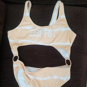 Esprit Ring Side One Piece Swimsuit Tie Dye